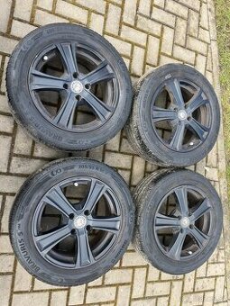 4x litá kola 4x108 R16 letní pneu 80%