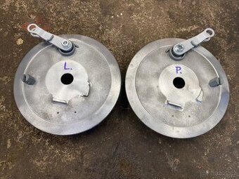 Velorex 250 350 přední brzdové štíty po go