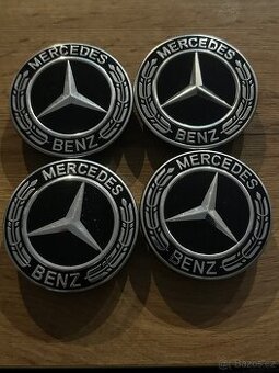 Krytky na kola Mercedes – 75 mm