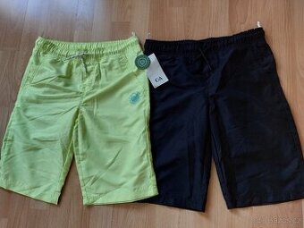 Nové kraťasy, šortky, 2pack, vel. 152, cena celkem