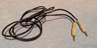 Audio kabel Jack 3,5 mm - propojovací (AUX), délka 1,5m