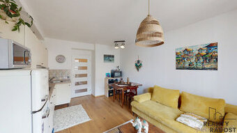 Prodej bytu v OV, 3+kk, 60m²,balkon 3m², cihla, Praha 10, St