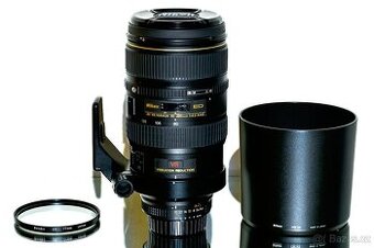 Nikon AF Nikkor 80-400mm D VR + UV 77mm TOP STAV