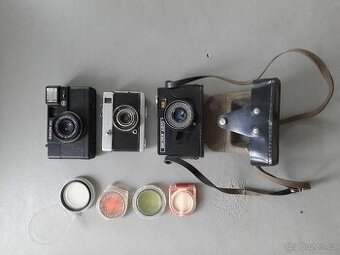 Historické fotoaparáty, fotokomora, příslušenství