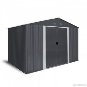 RMSA 8x10 Anthracite zahradní domek kovový 3x2,4 m