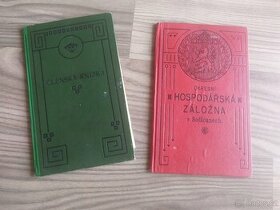 Dvě staré vkladní knížky