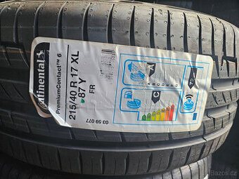 215/40R17 87Y XL PremiumContact 6 CONTINENTAL