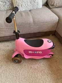 MICRO MINI2GO DELUXE PINK koloběžka a odrážedlo