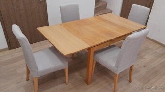 Rozkládací jídelní stůl IKEA 90x90/130/170 cm