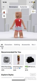 Roblox účet - 1