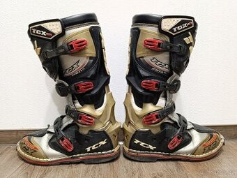Motokrosové boty TCX, vel.42 vč. gelových botiček