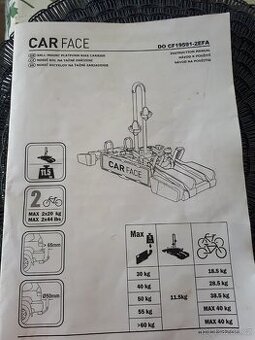 Nosič kol za tažné zařízení,nové