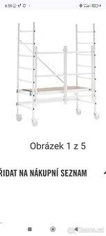 Lešení pojízdné