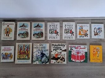 Dětské, pohádkové knihy - Lada, Erben, Němcová, Doskočilová