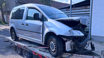 Vůz na náhradní díly VW Caddy 2K Life 2007 BSX GUG LA7W