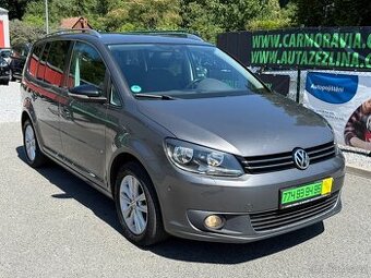 ► VW TOURAN 2,0 TDI-103 kW, 7 MÍST, NAVI, AUTOM. PARKOVÁNÍ ◄