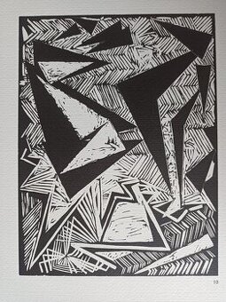 František Kupka - Čtyři příběhy bílé a černé - grafika č .10