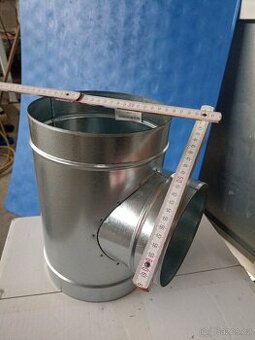 Vzduchotechnika -Odbočka jednostranná 90°  200/160/200