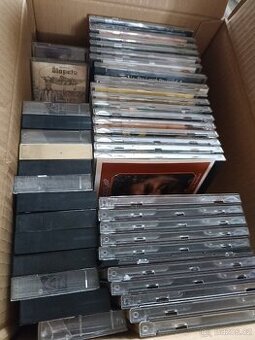 Mix cd MC kazety lidové hudby pop country atd