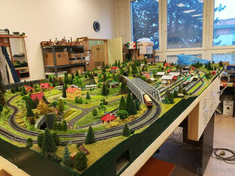 Kolejiště TT 285 x 160 cm