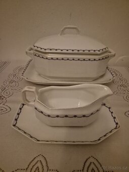 Porcelánová sada po babičce HC Chodau - 22 kusů