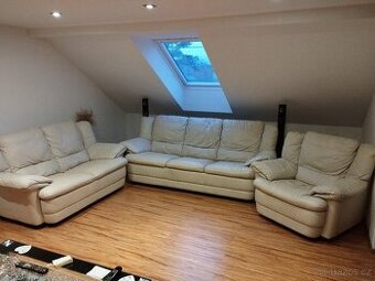 Kožená sedací souprava