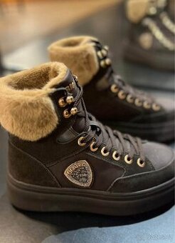 Dámské hnědé zimní boty Blauer 39