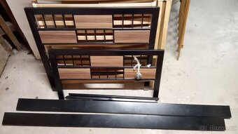 kovová postel 90x200 s lamelovým roštem (sleva 300 listopad)