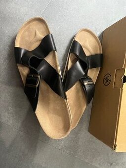 NOVÉ Vasky cork black - vel. 46