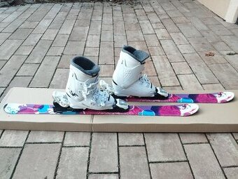 Dívčí lyže K2, 112cm. + Lyžáky Tecno 22.