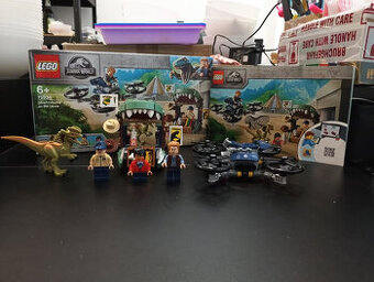 LEGO Jurassic World 75934 Dilophosaurus on the Loose+náv+box