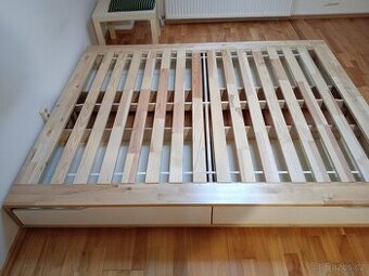 Postel Mandal s úložnými díly 180x200