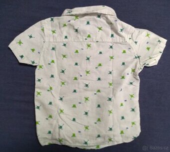 Dětská košile s krátkým rukávem vel. 104