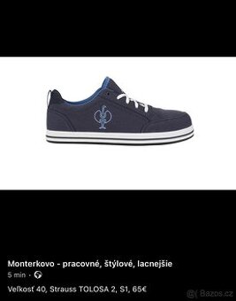 Pracovní boty MIX velikost 40