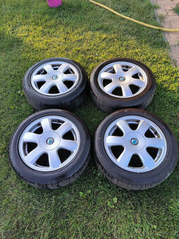 4 org. ALU kola ŠKODA 15´, 5x100 185/55/15 FABIA, RAPID