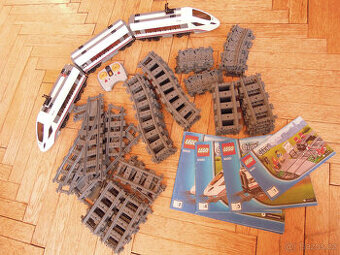 Lego vlak 60051 + 4 sady kolejí navíc