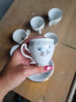 Čajová/kávová sada porcelánu