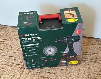Parkside Aku vrtačka |2x baterie, nabíječka