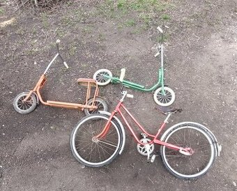 Retro koloběžky Kolo