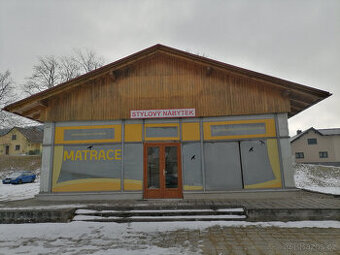 Obchodní a skladové prostory 274m2 - Hluboká u Kdyně