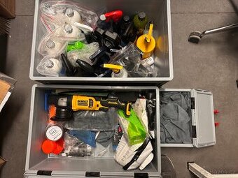 Predám kompletnú detailing výbavu + leštička + aku vapka