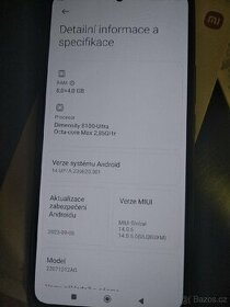 Xiaomi 12T 5g 256GB v záruce