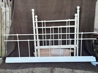 IKEA Postel kovová, s roštem, jednolůžko  95x200cm