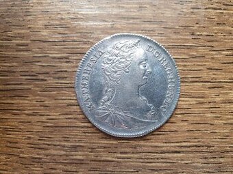 1/2 tolar 1742 KB - krásný