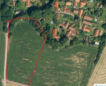 Prodej pole,11241 m² Křešín - 1