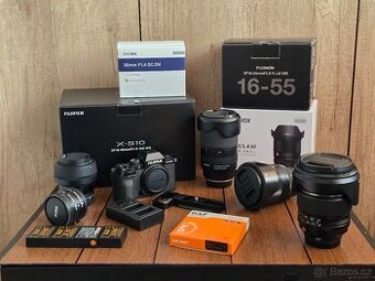 Fujifilm X-S10 - 3 objektívy