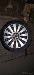 Alu kola audi A8 D3 255/45 r19 zimni pneu 5x112