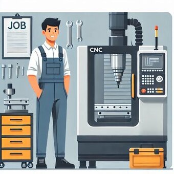 CNC frézař – žádná rutina, výkres ti řekne, co dál