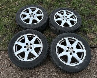 Alu Kola 5x100 R16 6,5J 16H2 ET 35, 205/55R16 91H ZIMNÍ SADA