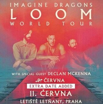 VSTUPENKY NA SVĚTOVOU TOUR IMAGINE DRAGONS🐉